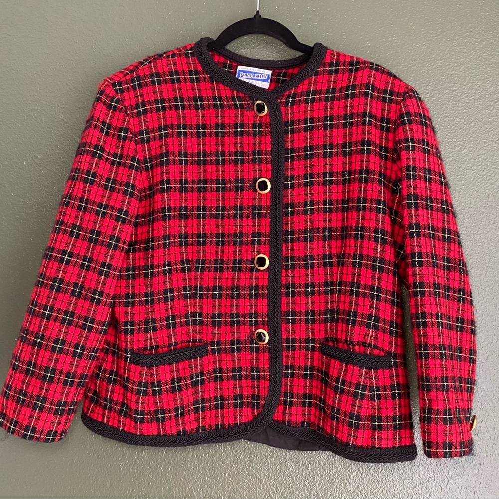 100% Wool Pendleton Blazer/Jacket - image 1